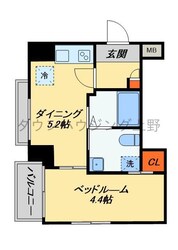 GSハイム築地の物件間取画像